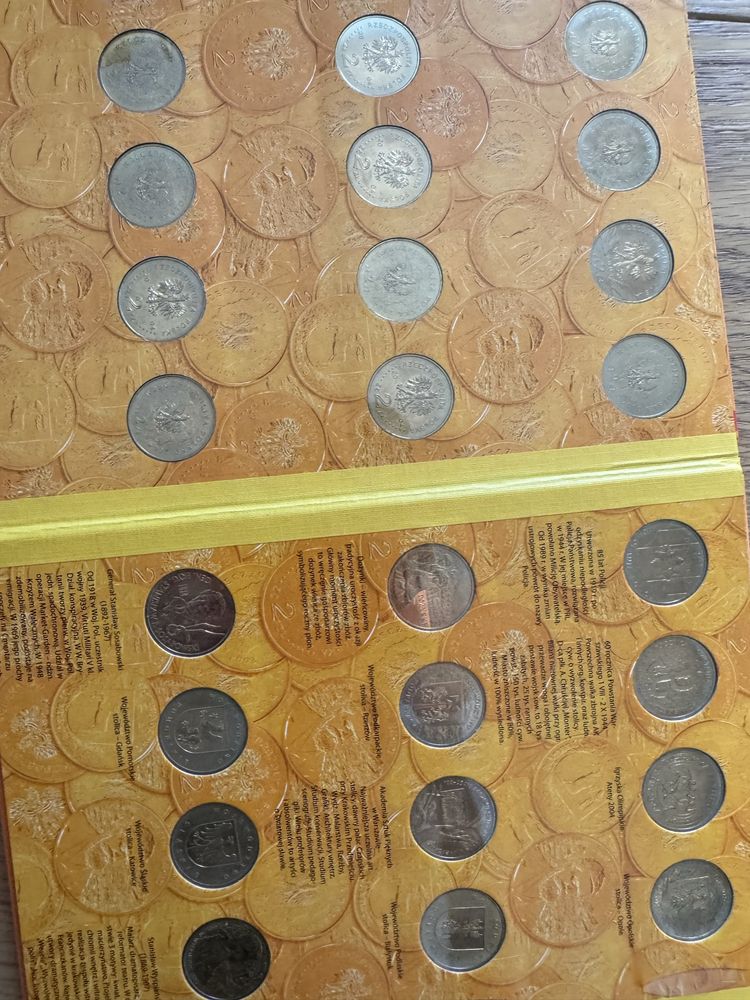 2 zł Nordic Gold 1995 do 2007 komplet Zygmunt August jeż jelonek sum