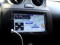 AutoRádio MP5 Touch GPS, YouTube Chamadas, BT,USB, AUX, SD