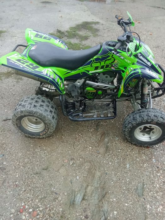 Vendo Kawasaki kfx 400 matriculada de 2006