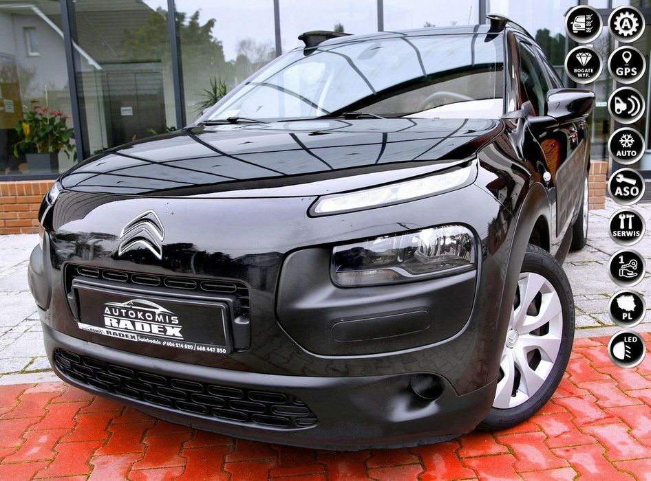 Citroën C4 Cactus Salon PL|Krajowy|Bezwyp|1 Reka|Klimatronic|Navi|Parktronic|GWARANCJA
