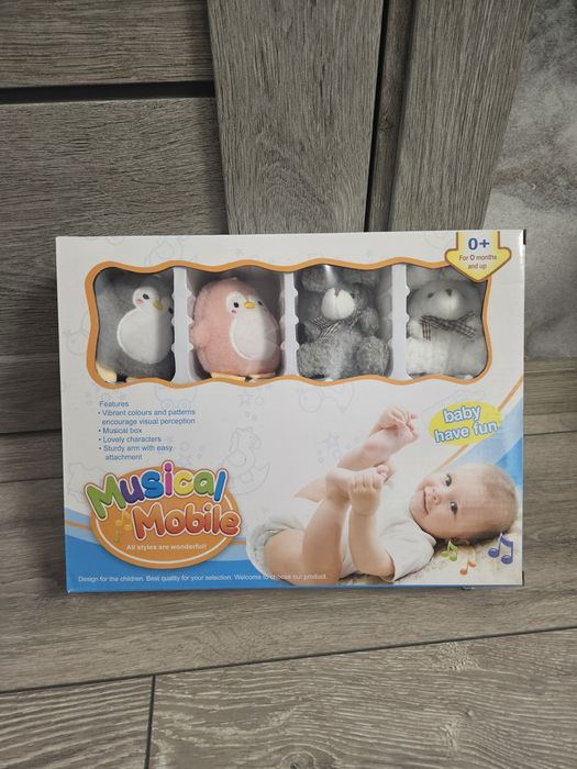 Мобіль новий, мобіль для ліжечка, музичний мобіль  мобіль дитячий