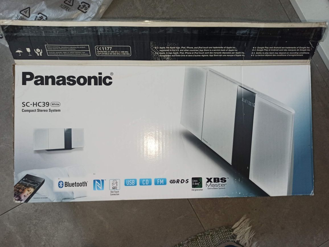 Aparelhagem Panasonic SC-HC39 Bluetooth