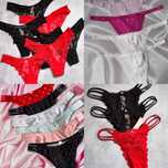 Жіночі трусики безшовні, бразиліана, стрінги PINK / Victoria’s Secret