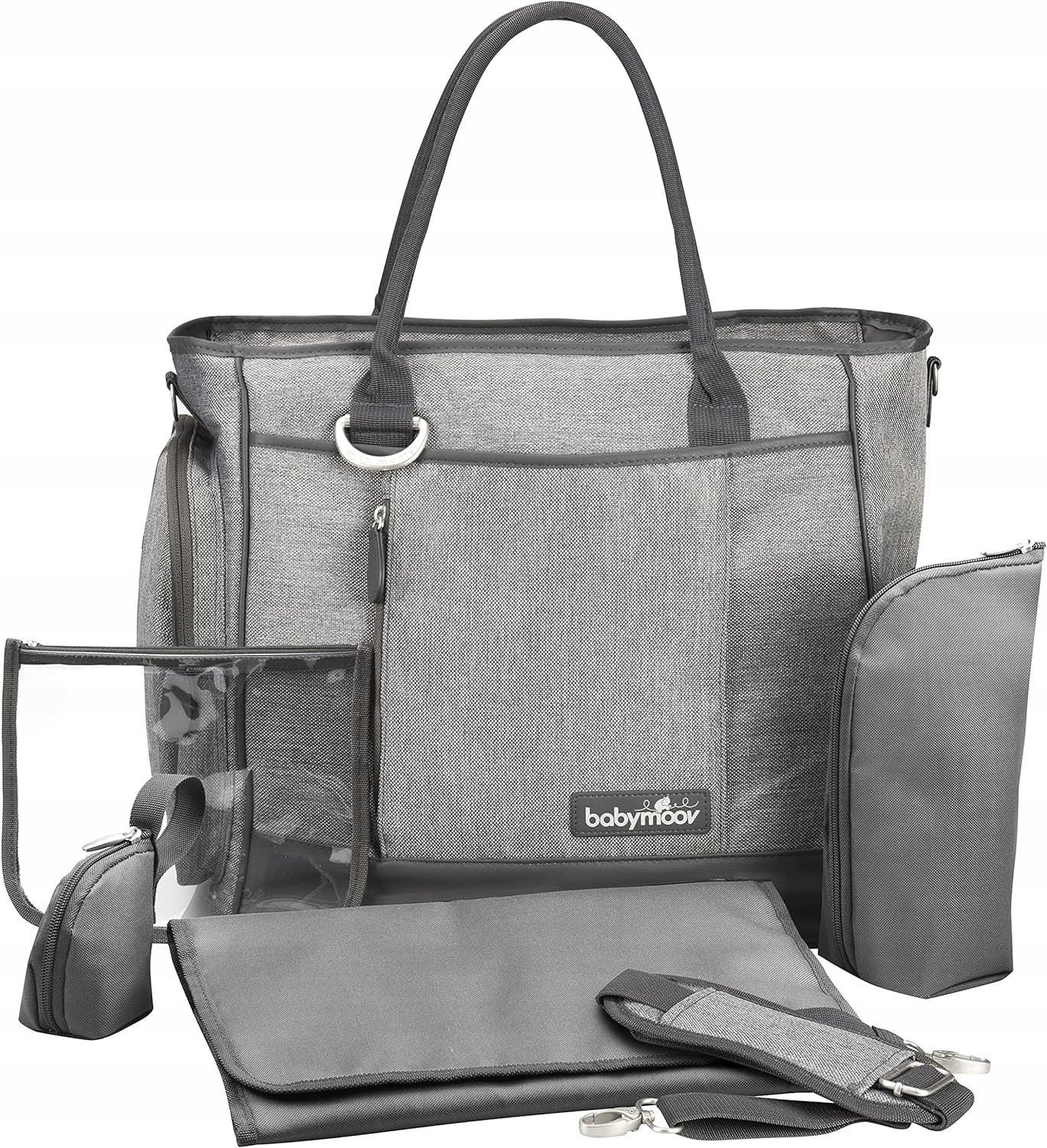 babymoov essential bag heather grey a043552 torba dla mamy