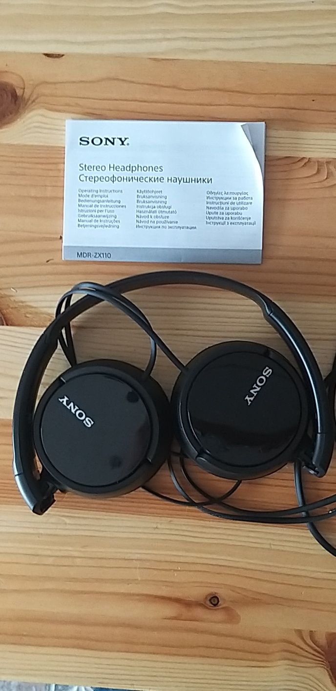 Headphones Sony com fio