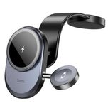 Держатель автомобильный HOCO HW28 Excelso 2-in-1 wireless 15W, 4.5-7"