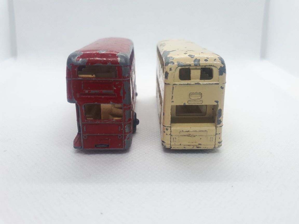 Daimler Bus no. 74 + Routemaster Bus no. 5 Lesney Matchbox