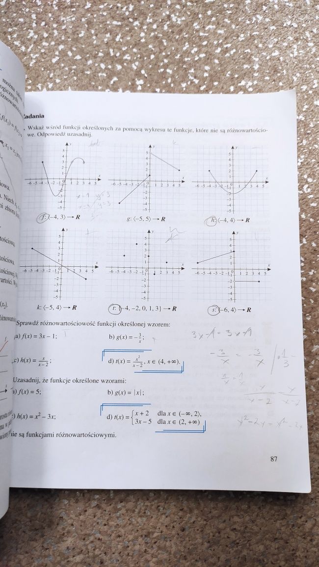 Matematyka krok po kroku 1 Podręcznik dla klasy 1 LO liceum technikum