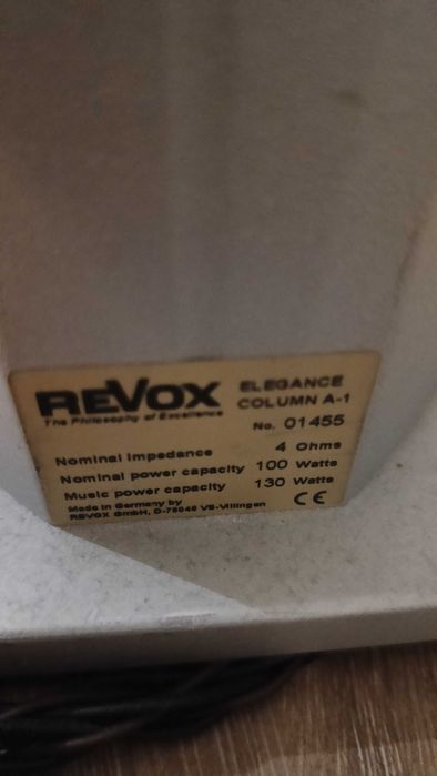 Kolumny revox elegance a1