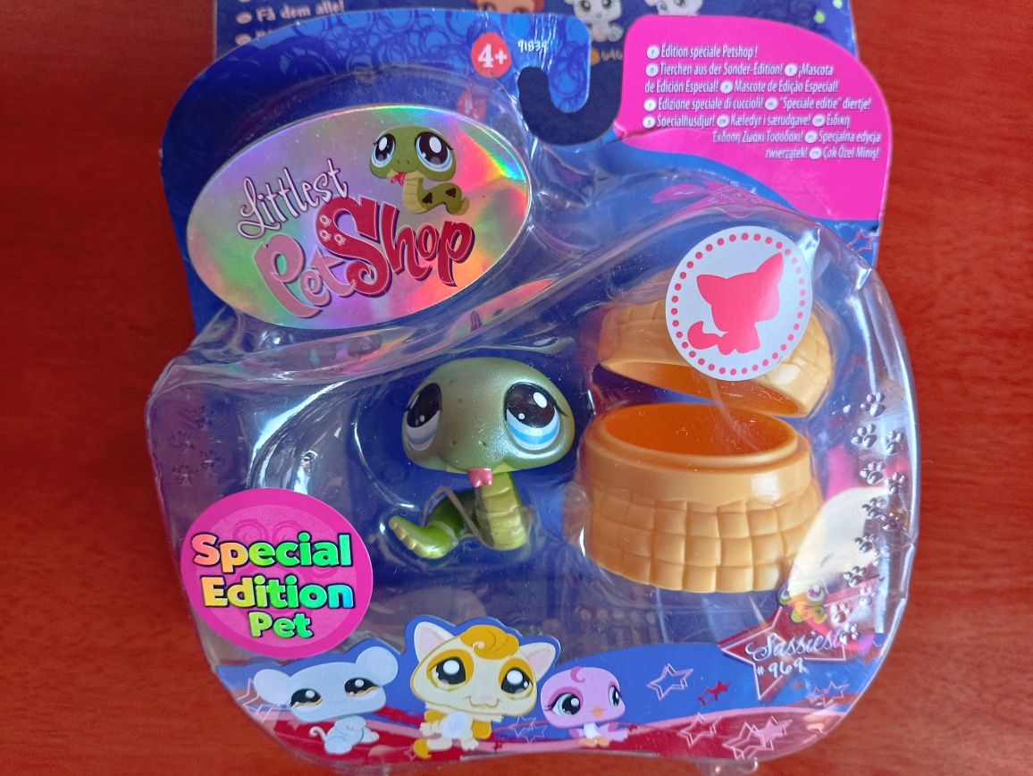 Littlest Pet Shop figurka   WĄŻ   # 969  SPECIAL EDITION - nowe UNIKAT