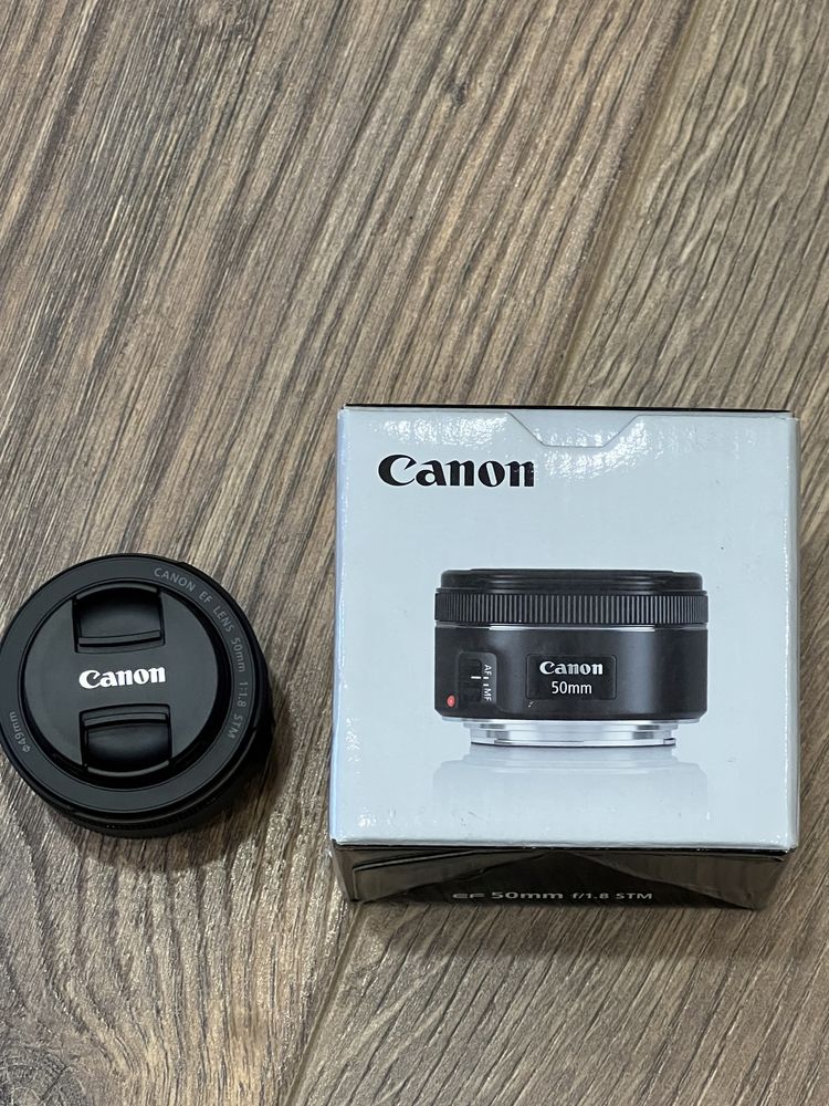 Обʼєктив Canon EF 50mm f/1.8 STM для портретної зйомки