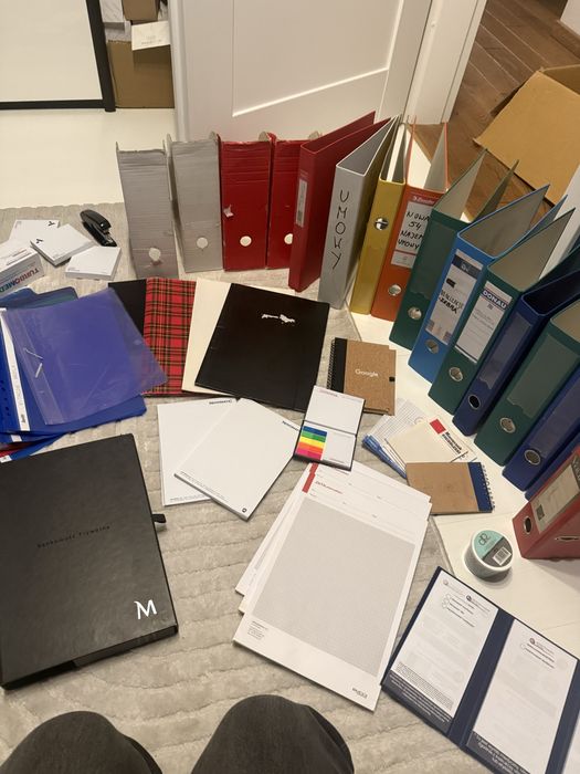 Zestaw biurowy szkolny uzywany