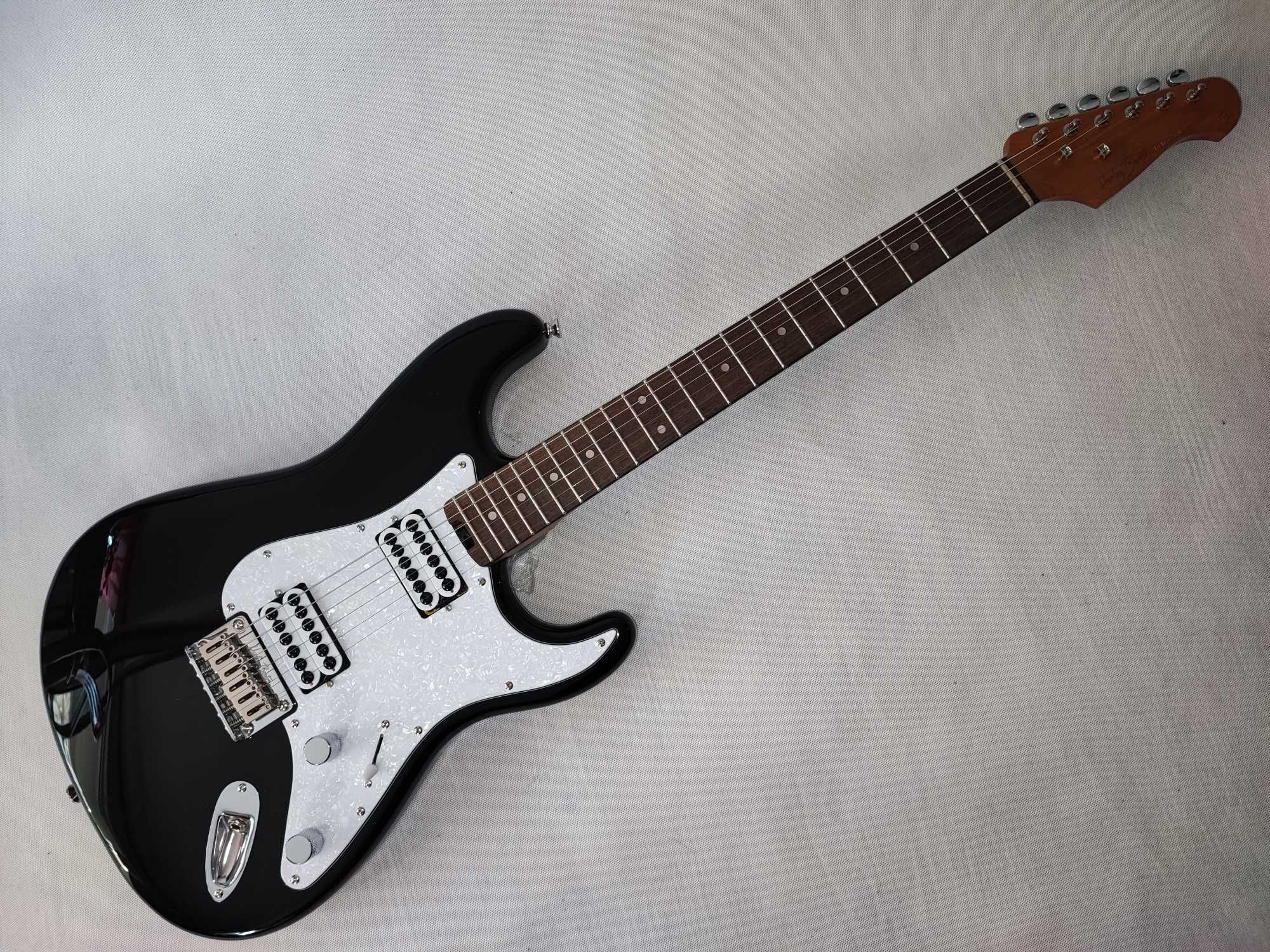 HARLEY BENTON ST-MODERN HH BK gitara stratocaster ustawiona lutniczo