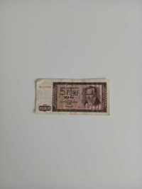 banknot 5 marek NRD z 1968 r.