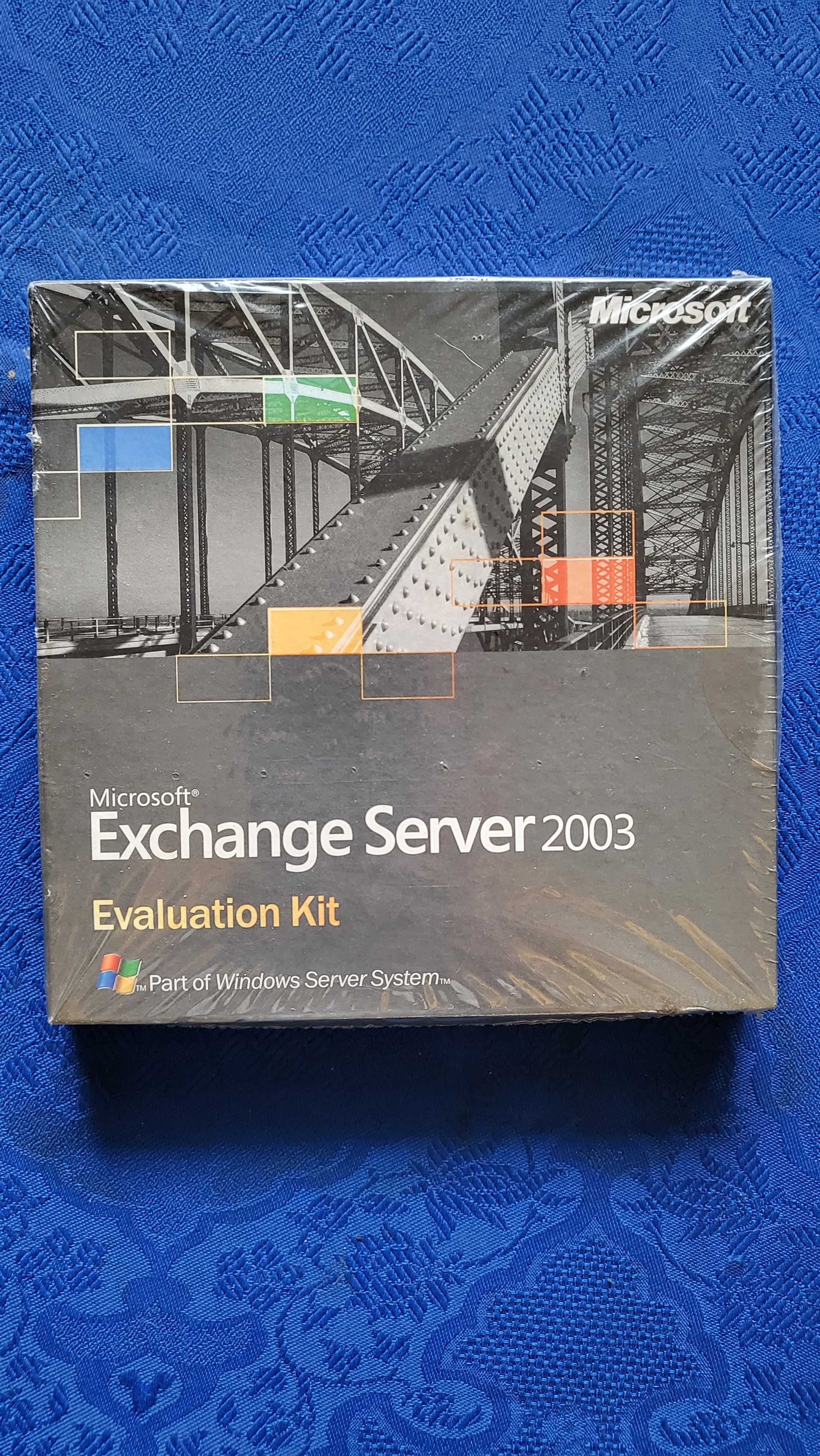 Microsoft Exchange Server 2003 Evaluation Kit nowy w folii unikat