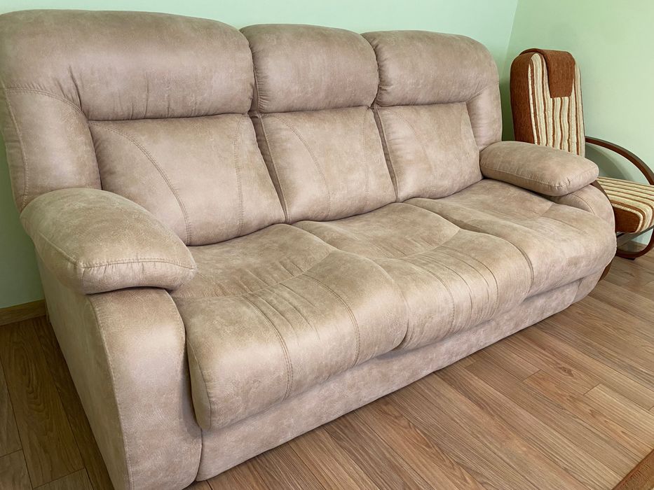 Диван-ліжко як новий, м’яка оббивка, торг! — Івано-Франківськ