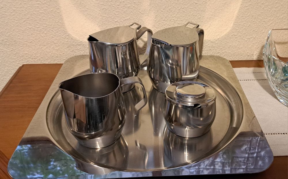 Conjunto Chá / Café Inox (baixa preço)