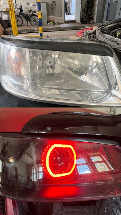 Ремонт фар, тюнинг, Покращення світла 300%