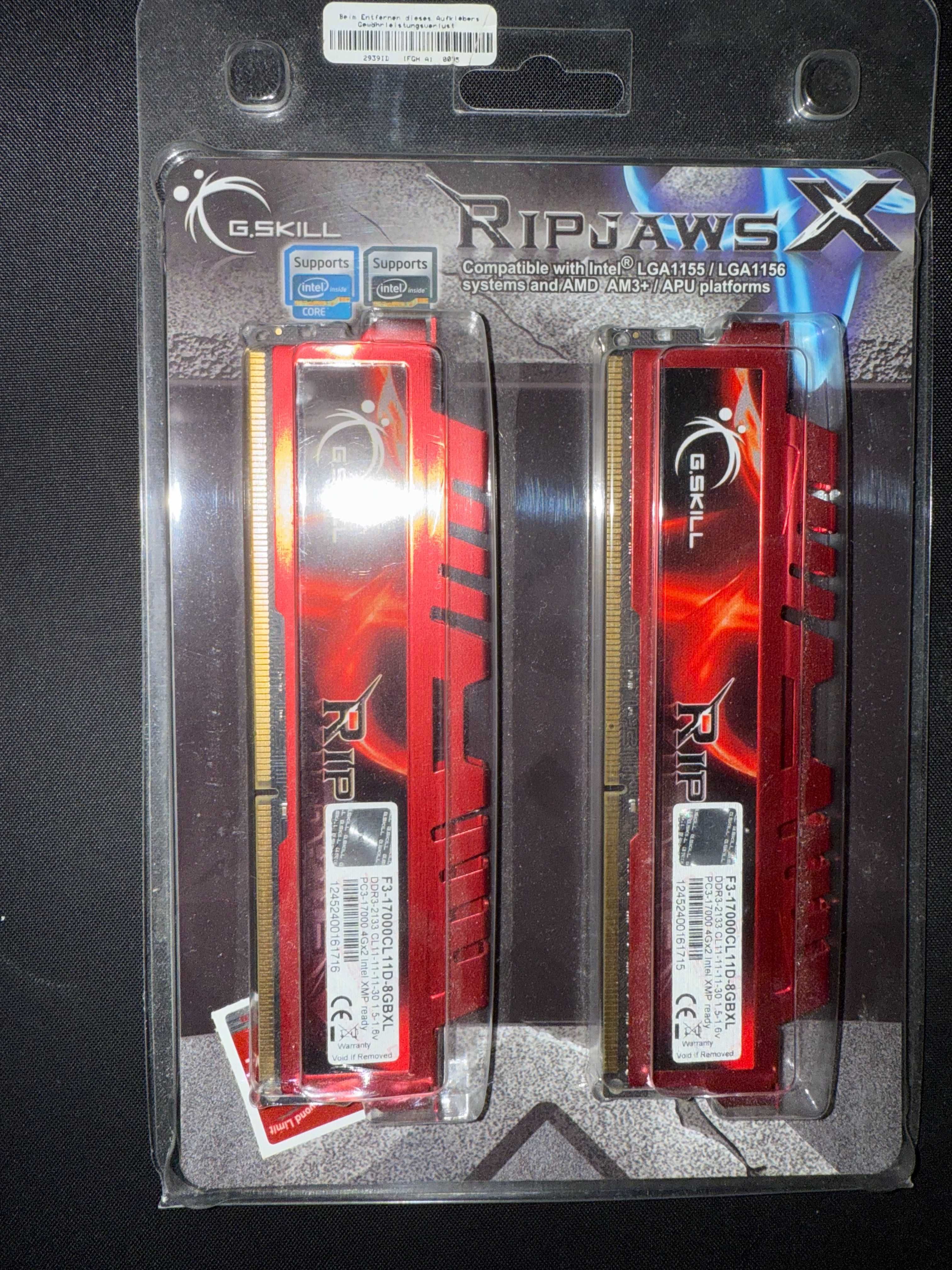 Memória RAM GSkill RipjawsX DDR3-2133