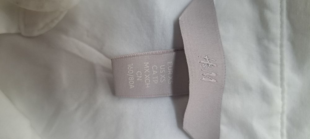 Biała koszula r. Xs f. Hm