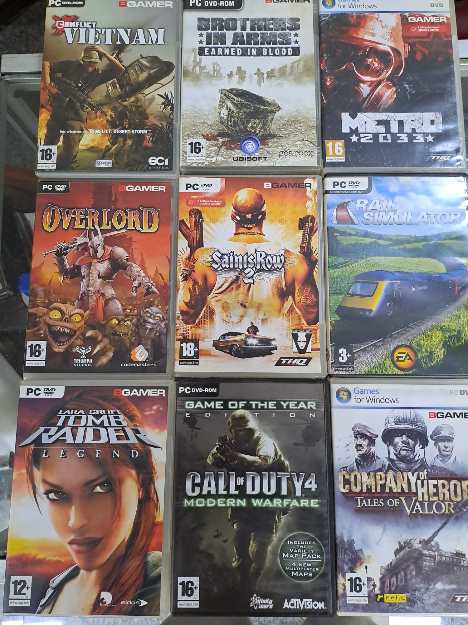 Jogos para PC Dvd