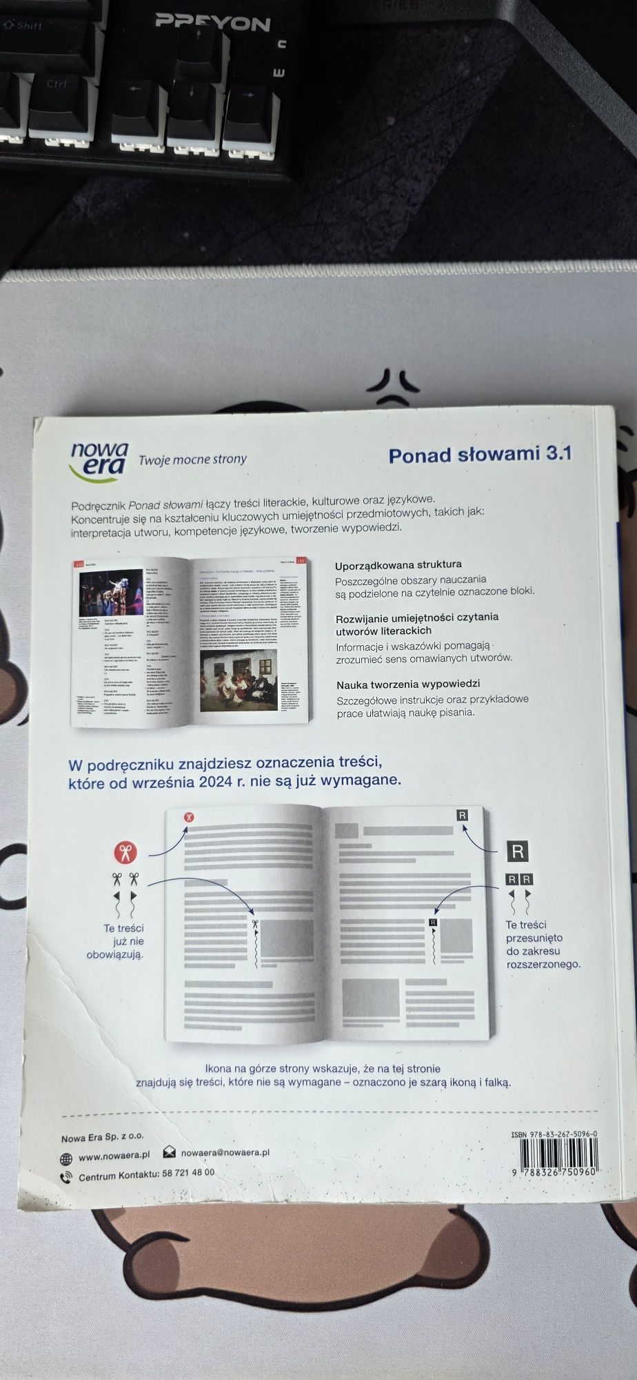 Podręcznik Ponad słowami 3 część 1