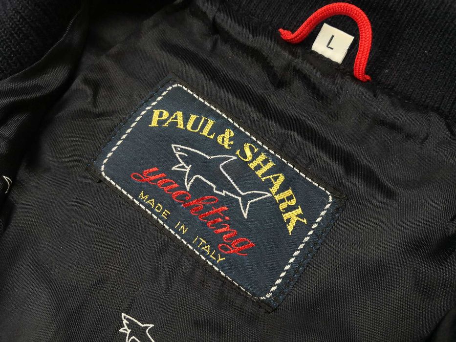 Paul & Shark Yachting męska kurtka L Wełna premium okazja bomber
