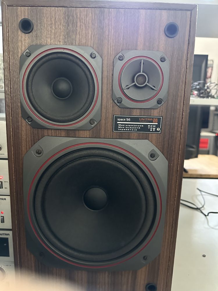 Wieza Unitra Mini + kolumny Space’86