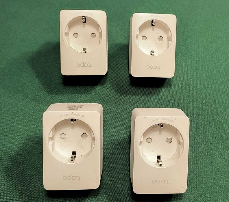 Tomada Inteligente TP-Link Tapo P100 Wi-Fi - 4 Unidades