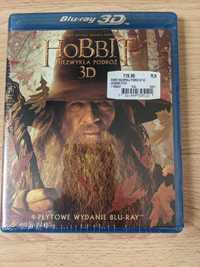 Hobbit Niezwykła podróż 3d blu-ray, nowa w folii