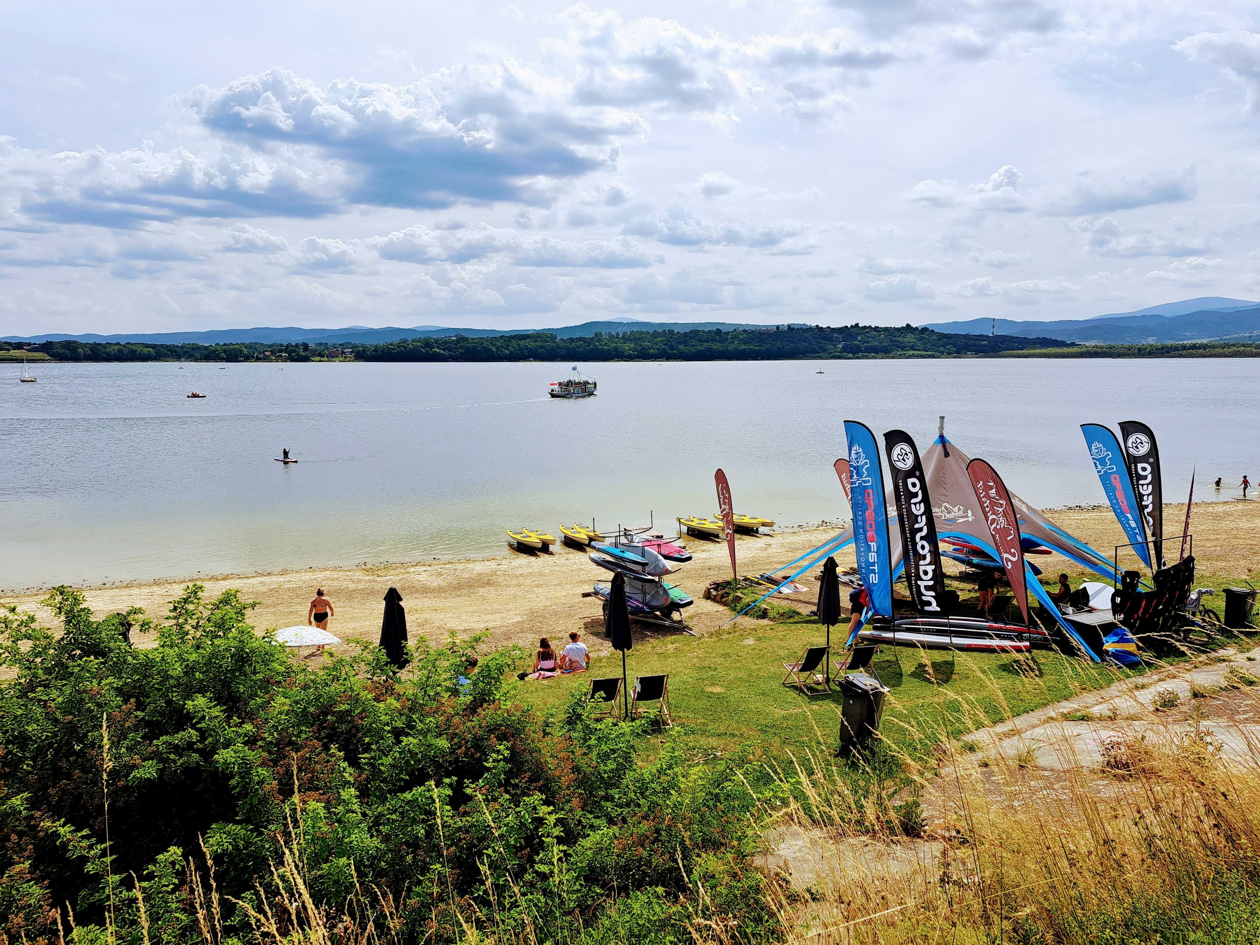 Domki letniskowe nad Jeziorem Żywieckim - bardzo blisko plaży!