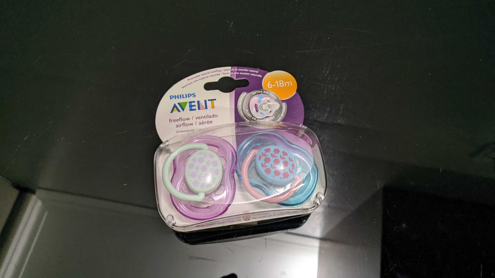 Pack 2 Chupetas Philips Avent Airflow 6-18m novas