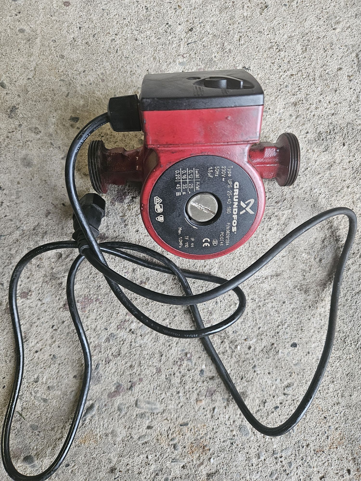 Pompa obiegowa do pieca CO grundfos ups 25-40 1