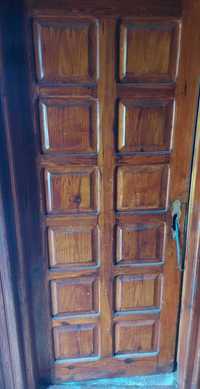 Drzwi wewnętrzne drewniane sosna 80cm - Lublin