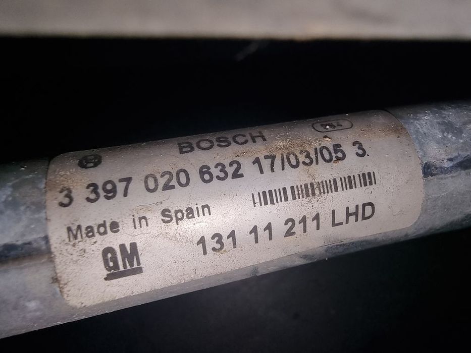 motor de escovas Opel astra H