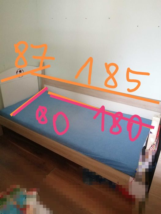 Łóżko dziecięce szt1