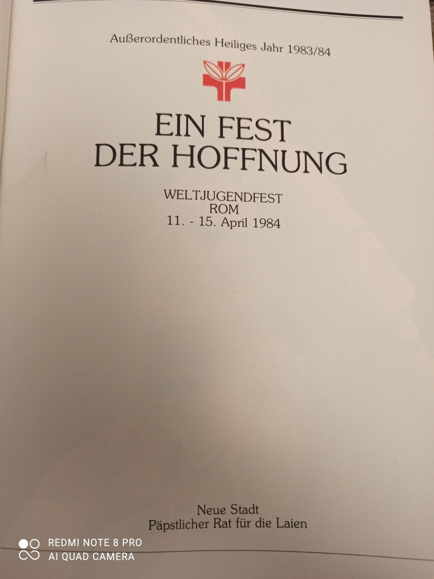 Ein Fest der Hoffnung książka w języku niemieckim