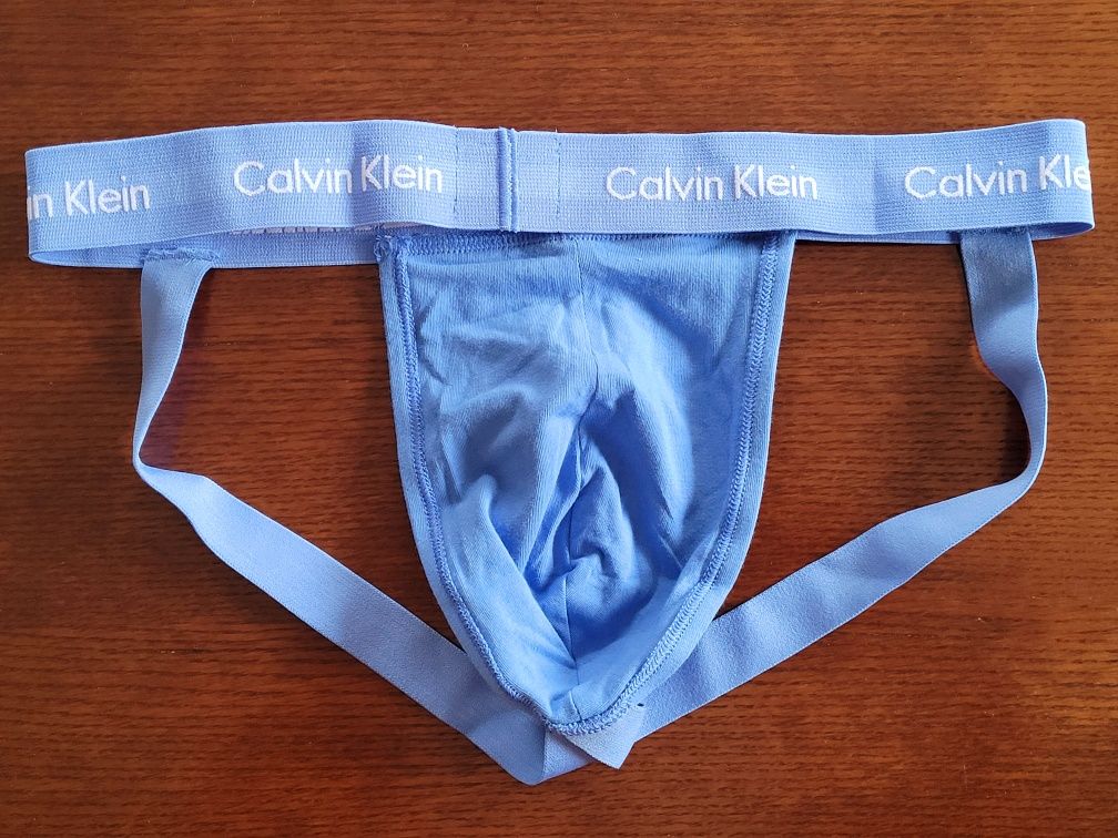 Nowe Calvin Klein Oryginalne Stringi JockStrapy Majtki Slipy, 2 pack,