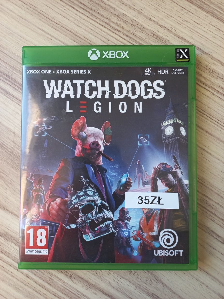 Gra na xbox one Watchdogs legion