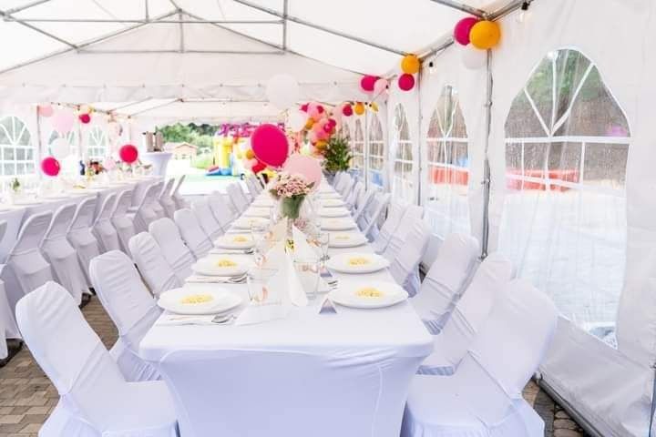 Wynajem Namioty Cateringowe Eventowe z wyposażeniem / Stoły / Krzesła