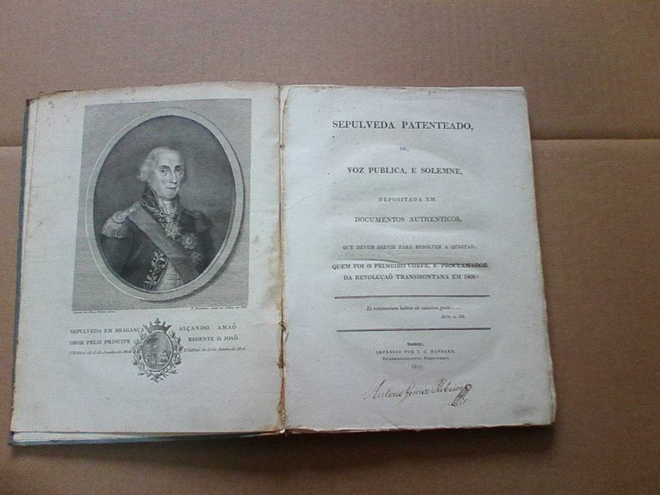 Sepulveda patenteado, ou voz publica, e solemne