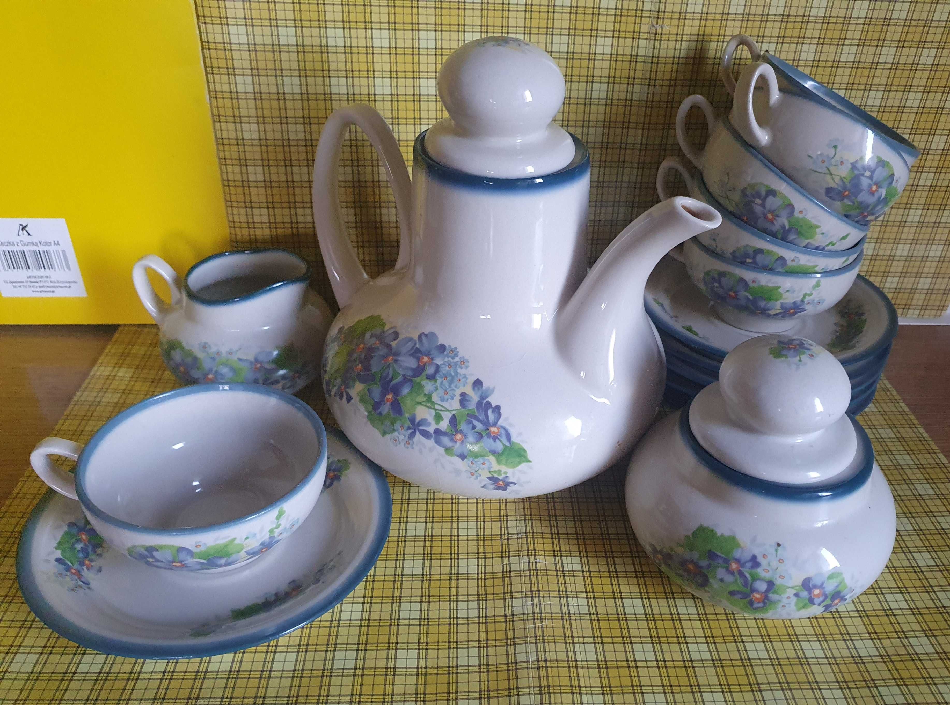 Serwis kawowy porcelana Chodzież