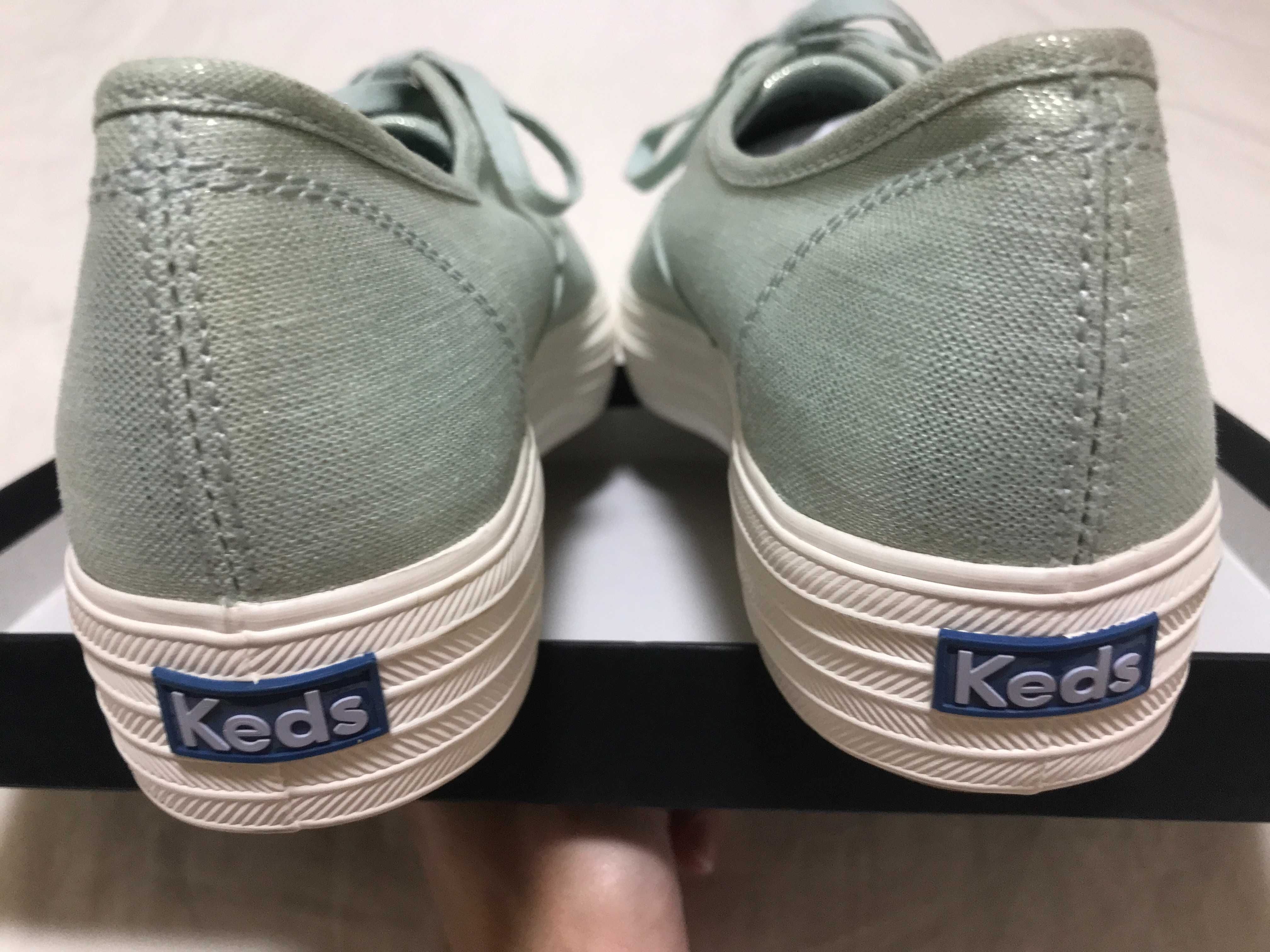 Кеды KEDS Ked's ,бирюзовые на платформе мода 2022 тренд бренд