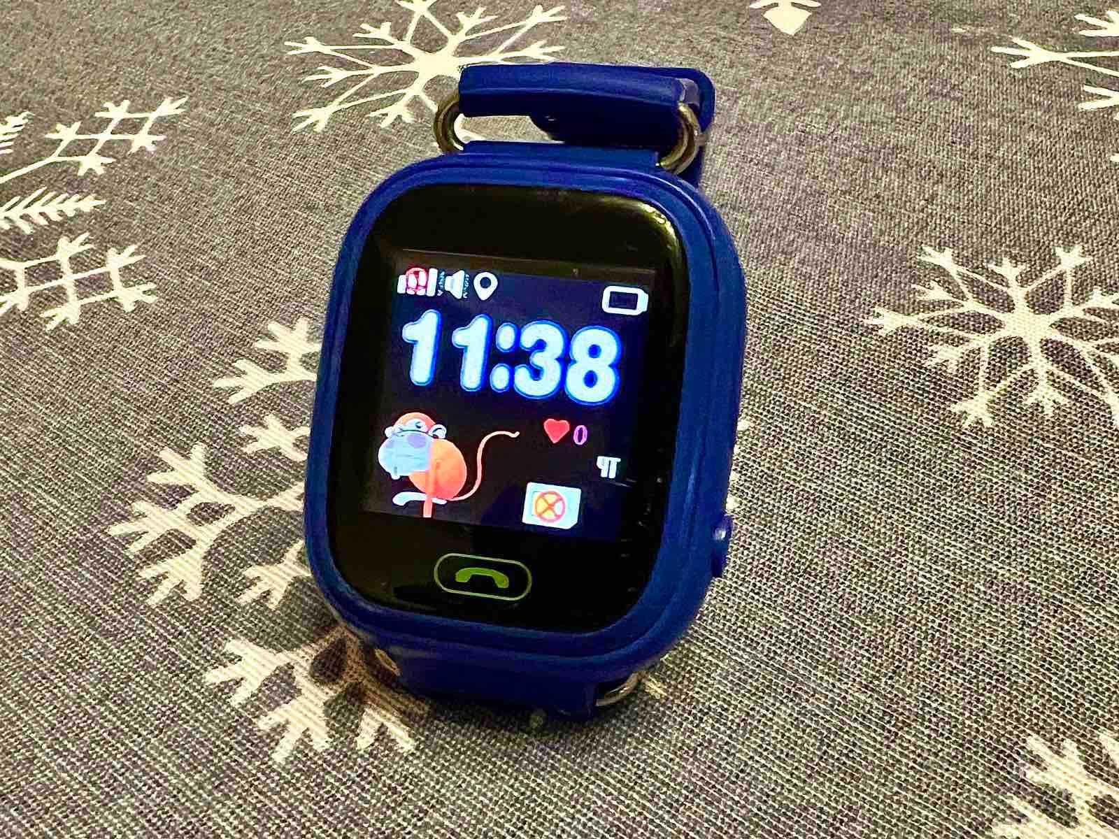 Дитячий розумний годинник з GPS-трекером GW900 (Q60) Blue