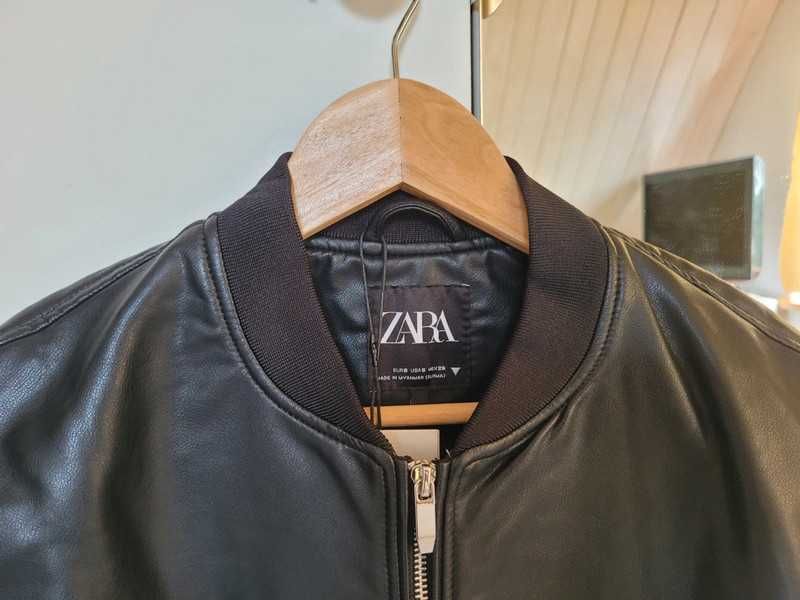 Zara nowa kurtka bomberka S/M ekoskóra