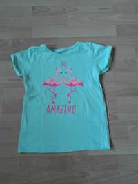 T-shirt z flamingami Primark rozm. 152