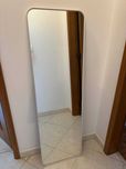 Espelho IKEA LINDBYN, branco, 40x130 cm