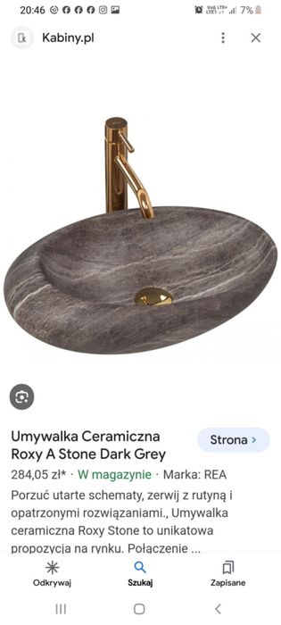 Umywalka ceramiczna