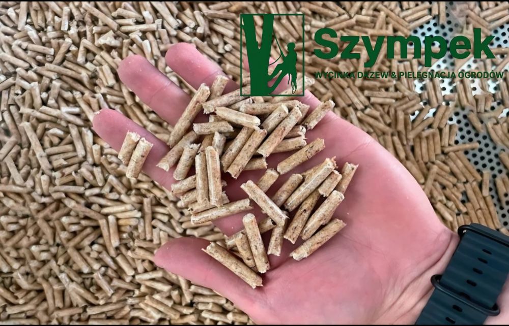 Pellet drzewny A1 certyfikowany transport 975kg worki 15kg pelet