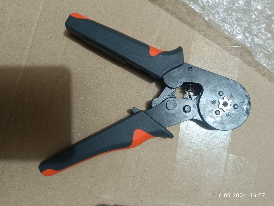 Кримпер обжимні кліщі 0.25-6 мм Wozobuy з набором наконечників 400шт.